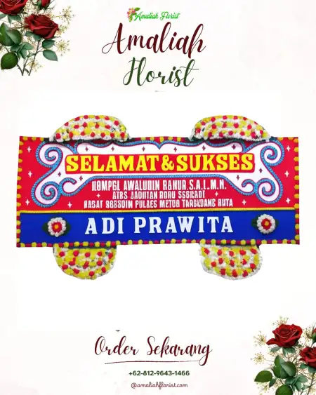 Papan Bunga Ucapan Selamat Suka Bhakti